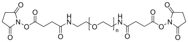 O,O′-Bis[2-(N-Succinimidyl-succinylamino)ethyl]polyethylene glycol