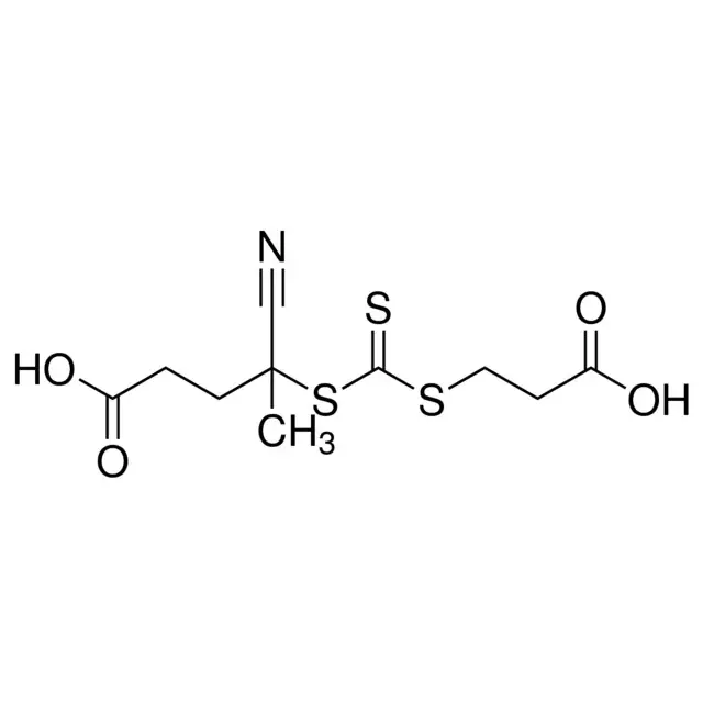 4-((((2-Carboxyethyl)thio)carbonothioyl)thio)-4-cyanopentanoic acid
