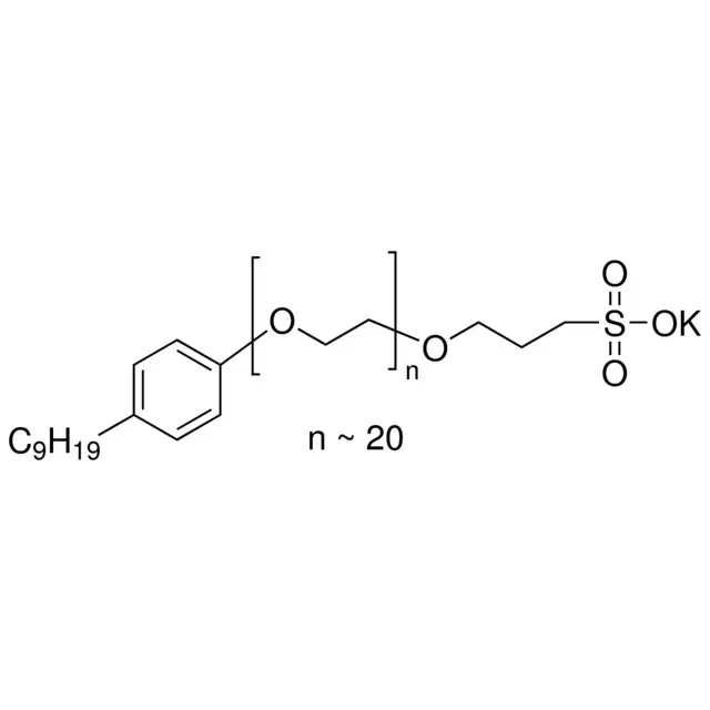 Poly(ethylene glycol) 4-nonylphenyl 3-sulfopropyl ether potassium salt
