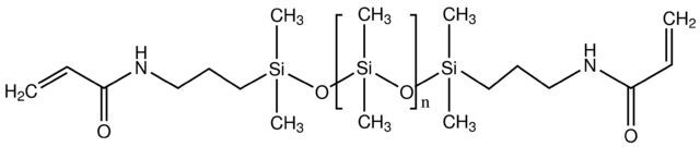 Polydimethylsiloxane-diacrylamide