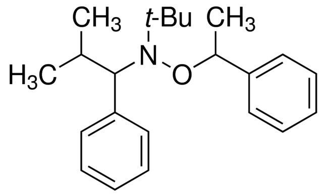 N-tert-Butyl-N-(2-methyl-1-phenylpropyl)-O-(1-phenylethyl)hydroxylamine