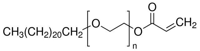Poly(ethylene glycol) behenyl ether methacrylate solution