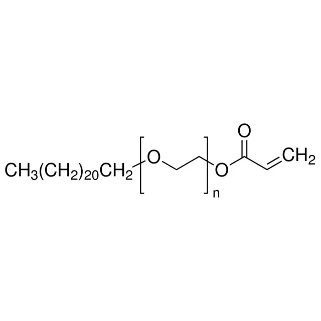Poly(ethylene glycol) behenyl ether methacrylate solution