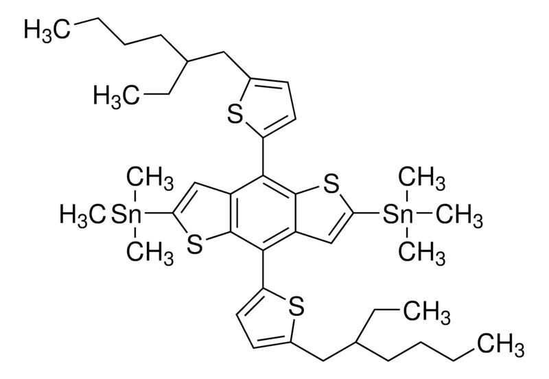 1,1′-[4,8-Bis[5-(2-ethylhexyl)-2-thienyl]benzo[1,2-b:4,5-b′]dithiophene-2,6-diyl]bis[1,1,1-trimethylstannane]