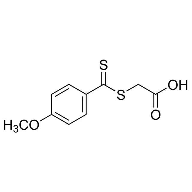 2-(4-Methoxyphenylcarbonothioylthio)ethanoic acid