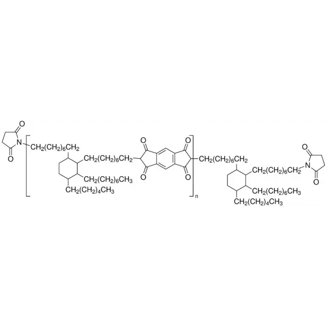 2-[8-(3-Hexyl-2,6-dioctylcyclohexyl)octyl]pyromellitic diimide oligomer, maleimide terminated, lower viscosity