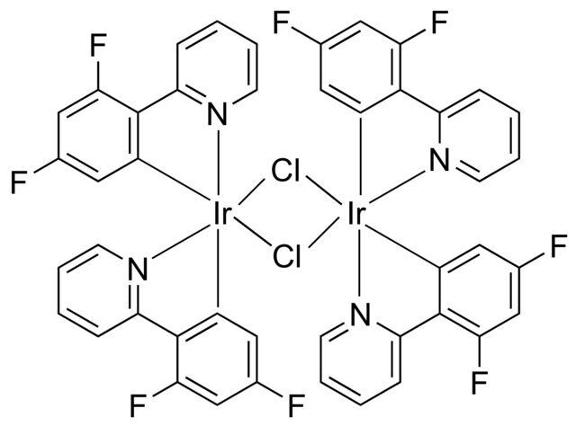 Dichlorotetrakis[3,5-difluoro-2-(2-pyridinyl)phenyl]diiridium(III)