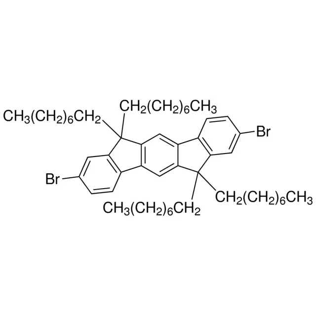 2,8-Dibromo-6,12-dihydro-6,6,12,12-tetraoctyl-indeno[1,2-b]fluorene