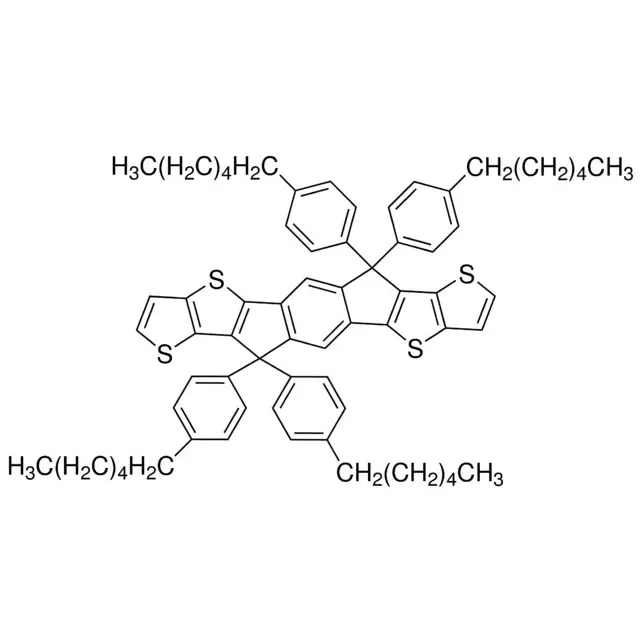 6,6,12,12-Tetrakis(4-hexylphenyl)-6,12-dihydro-dithieno[2,3-d:2′, 3′-d′]-s-indaceno[1,2-b:5,6-b′]dithiophene