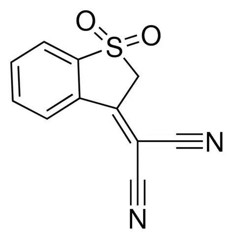 2-(1,1-Dioxidobenzo[b]thien-3(2H)-ylidene)propanedinitrile