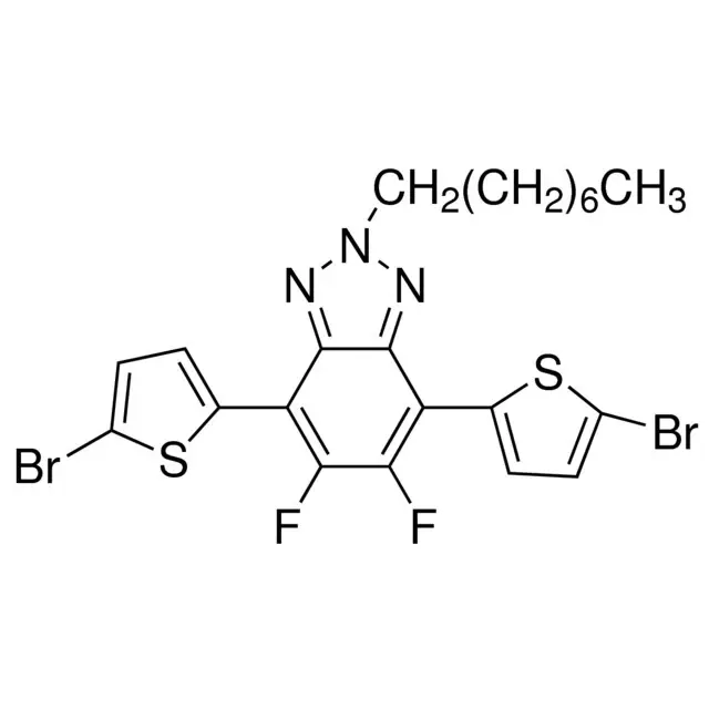 4,7-Bis(5-bromo-2-thienyl)-5,6-difluoro-2-octyl-2H-benzotriazole