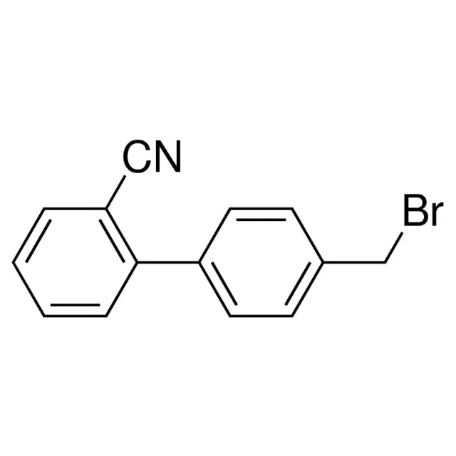 4′-Bromomethyl-2-biphenylcarbonitrile