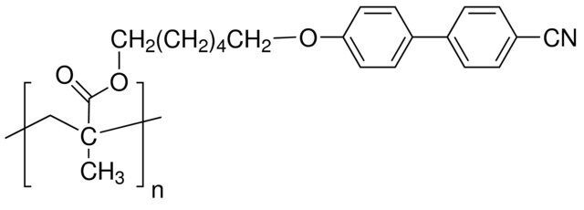 Poly[6-[4-(4-cyanophenyl)phenoxy]hexyl methacrylate]