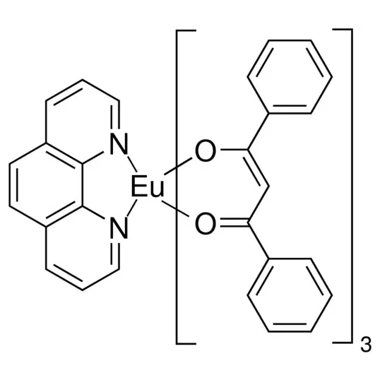 Tris(dibenzoylmethane) mono(1,10-phenanthroline)europium(lll)