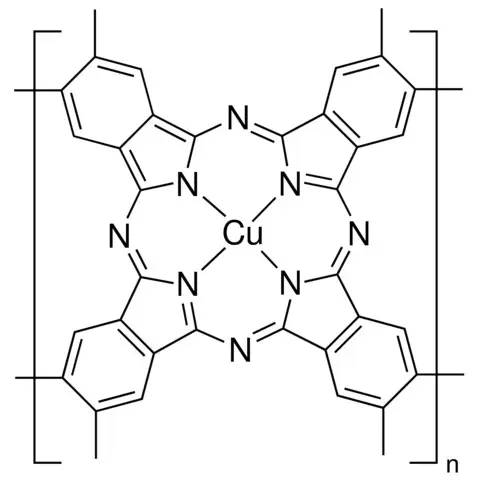Poly(copper phthalocyanine)