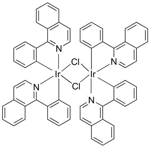 Di-μ-chlorotetrakis[2-(1-isoquinolinyl-N)phenyl-C]diiridium(III)