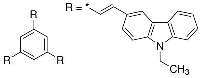 1,3,5-Tris(2-(9-ethylcabazyl-3)ethylene)benzene