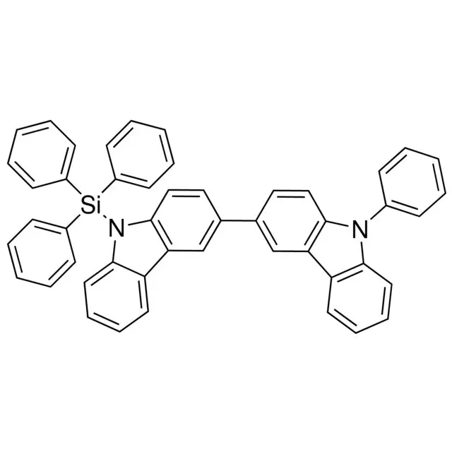 9-Phenyl-9′-(triphenylsilyl)-3,3′-bicarbazole
