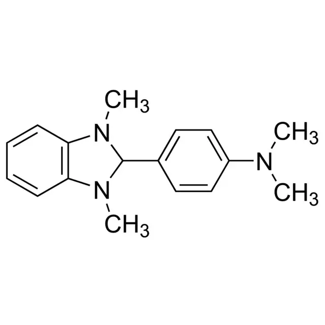 4-(2,3-Dihydro-1,3-dimethyl-1H-benzimidazol-2-yl)-N,N-dimethylbenzenamine