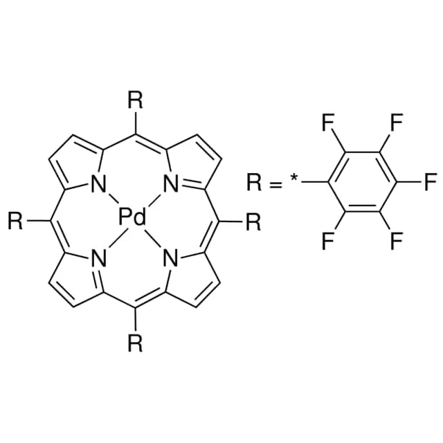 5,10,15,20-Tetrakis(pentafluorophenyl)-21H,23H-porphine palladium(II)