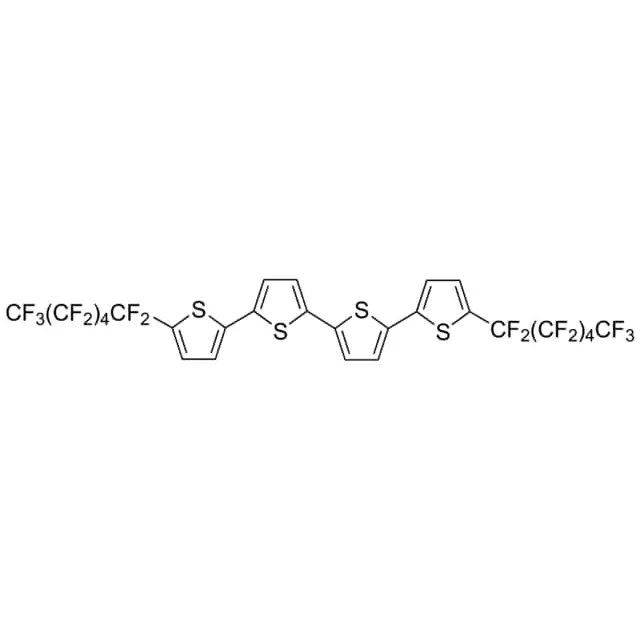 5,5′′′-Bis(tridecafluorohexyl)-2,2′:5′,2 ′′:5′′,2′′′-quaterthiophene