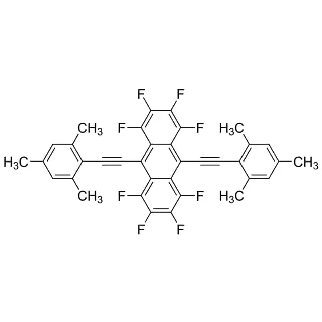 1,2,3,4,5,6,7,8-Octafluoro-9,10-bis[2-(2,4,6-trimethylphenyl)ethynyl]anthracene