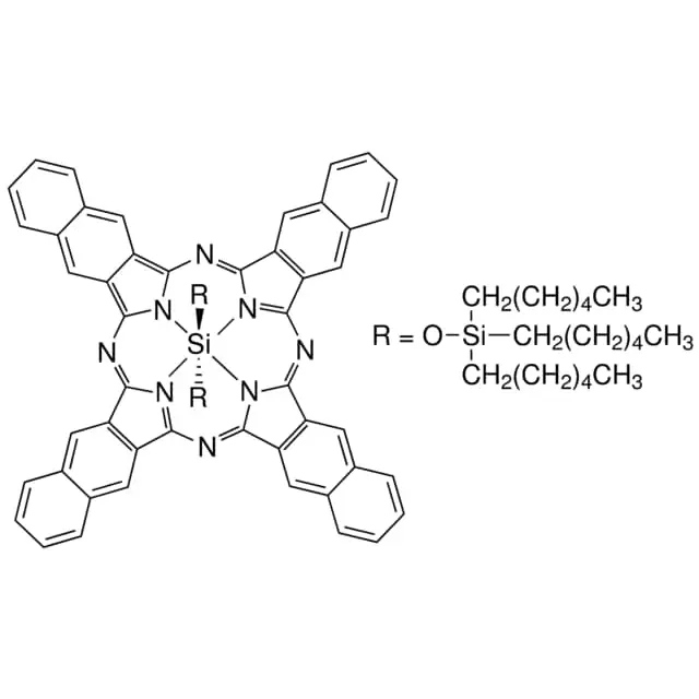 Silicon 2,3-naphthalocyanine bis(trihexylsilyloxide)