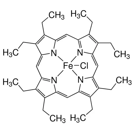 2,3,7,8,12,13,17,18-Octaethyl-21H,23H-porphine iron(III) chloride