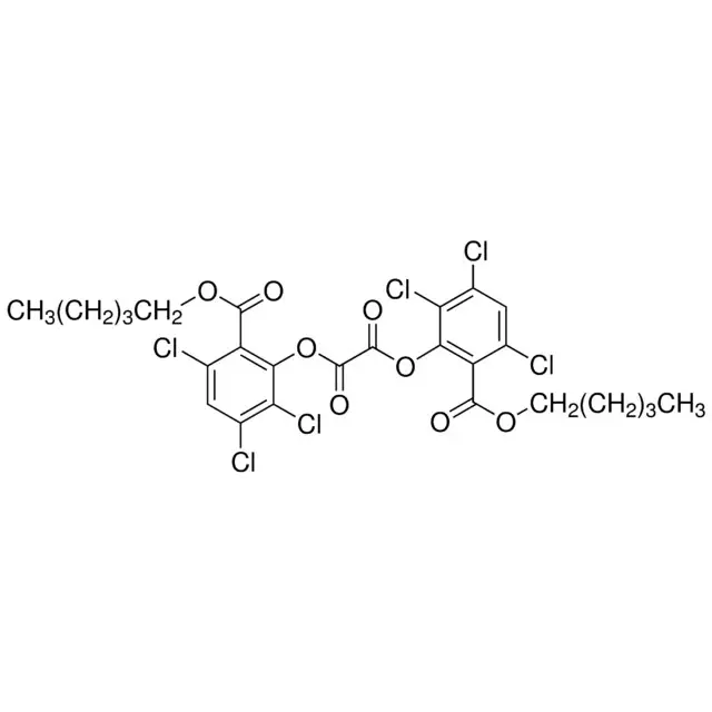 Bis(2-carbopentyloxy-3,5,6-trichlorophenyl) oxalate
