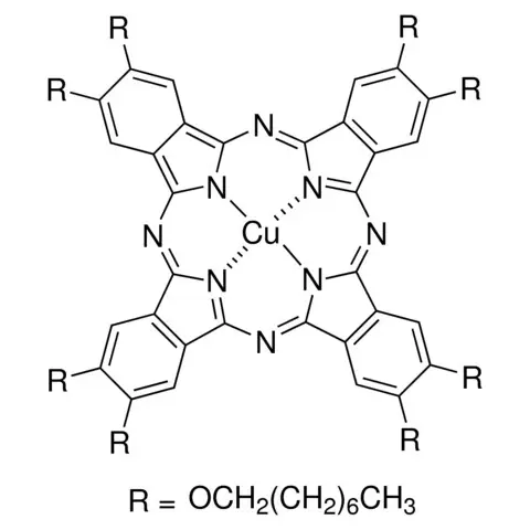 Copper(II) 2,3,9,10,16,17,23,24-octakis(octyloxy)-29H,31H-phthalocyanine