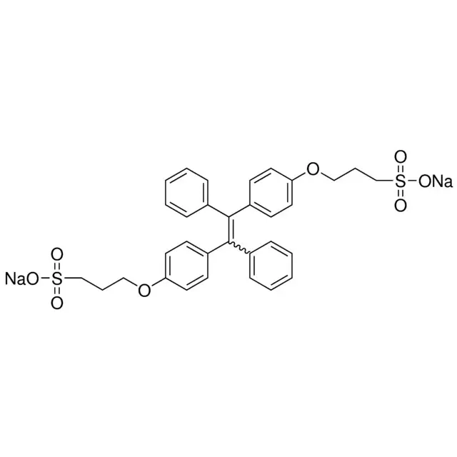 Sodium 3,3′-{[(1,2-diphenylethene-1,2-diyl)bis(4,1-phenylene)]bis(oxy)}bis(propane-1-sulfonate)