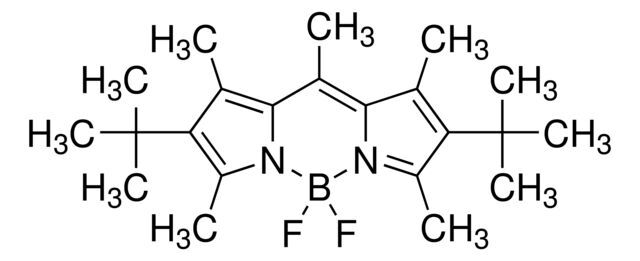 Difluoro(4-(1,1-dimethylethyl)-2-{1-[4-(1,1-dimethylethyl)-3,5-dimethyl-2H-pyrrol-2-ylidene-N]ethyl}-3,5-dimethyl-1H-pyrrol-2-ylidene-N]ethyl}-3,5-dimethyl-1H-pyrrolato-N)boron