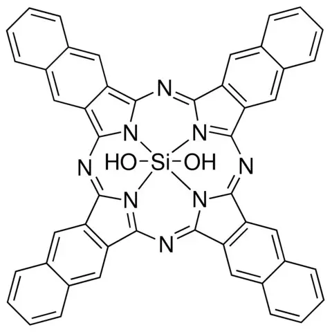 Silicon 2,3-naphthalocyanine dihydroxide