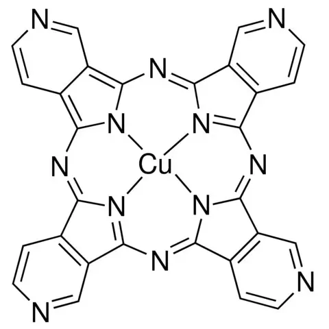 Copper(II) 4,4′,4′′,4′′′-tetraaza-29H,31H-phthalocyanine