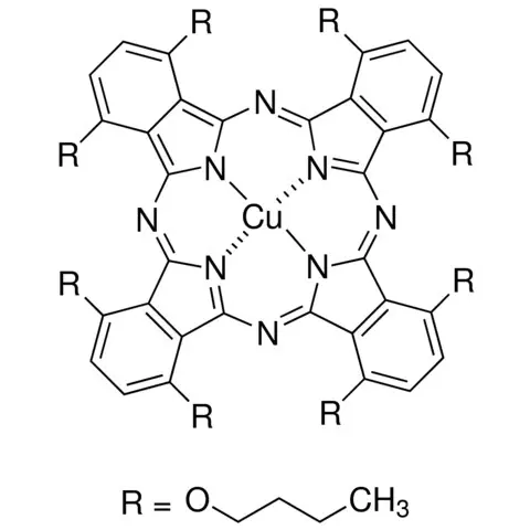 Copper(II) 1,4,8,11,15,18,22,25-octabutoxy-29H,31H-phthalocyanine