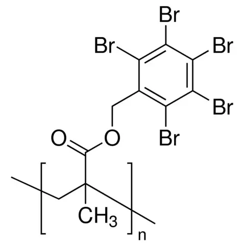 Poly(pentabromobenzyl methacrylate)