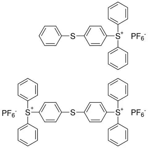 Triarylsulfonium hexafluorophosphate salts, mixed