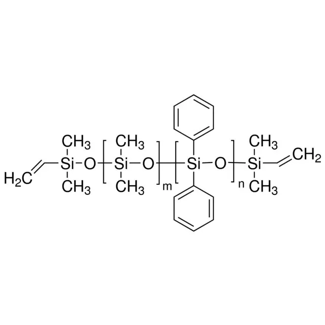 Poly(dimethylsiloxane-co-diphenylsiloxane), divinyl terminated