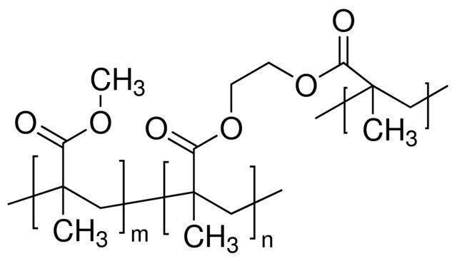 Poly(methyl methacrylate-co-ethylene glycol dimethacrylate)