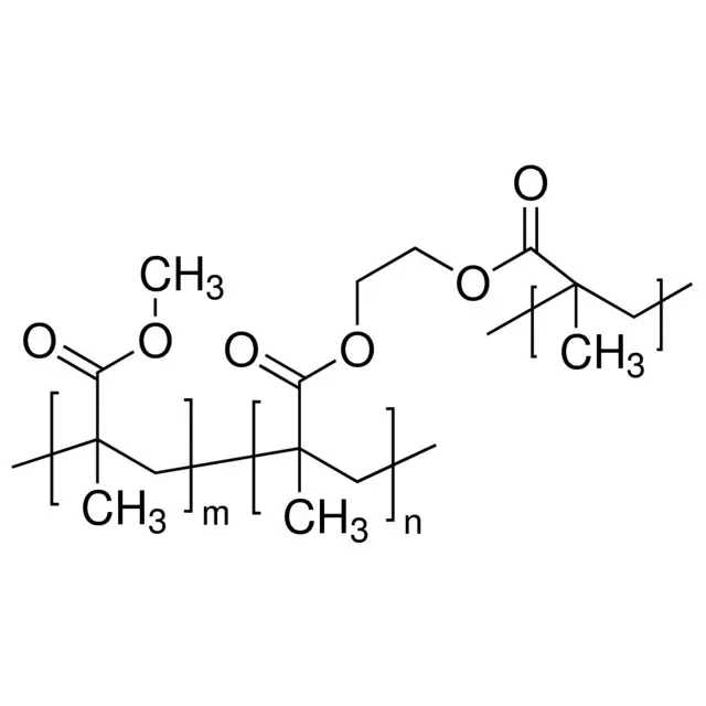 Poly(methyl methacrylate-co-ethylene glycol dimethacrylate)