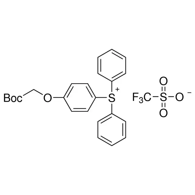 Boc-methoxyphenyldiphenylsulfonium triflate