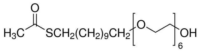 Hexa(ethylene glycol)mono-11-(acetylthio)undecyl ether