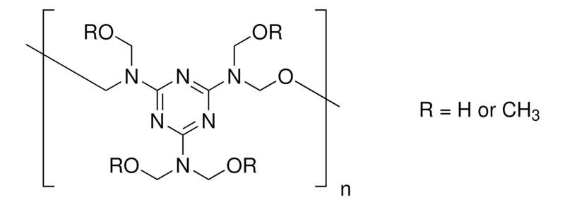 Poly(melamine-co-formaldehyde) methylated, solution
