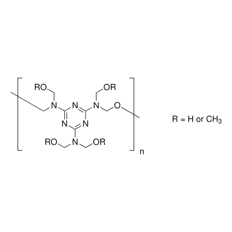 Poly(melamine-co-formaldehyde) methylated, solution