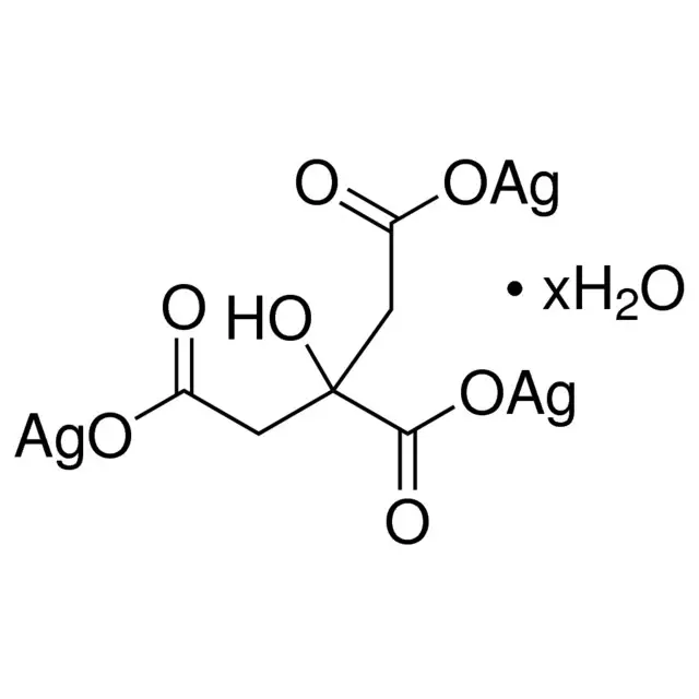 Silver citrate hydrate