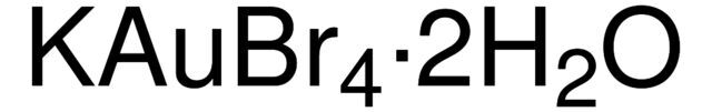 Potassium tetrabromoaurate(III) hydrate