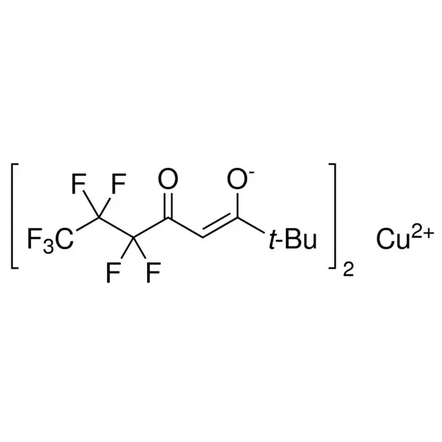 Copper bis(6,6,7,7,8,8,8-heptafluoro-2,2-dimethyl-3,5-octanedionate)