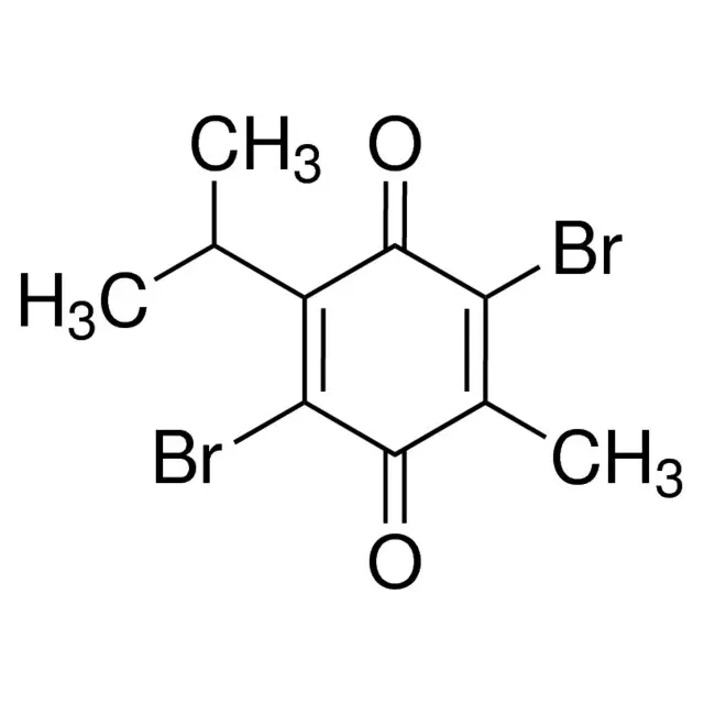 2,5-Dibromo-6-isopropyl-3-methyl-1,4-benzoquinone