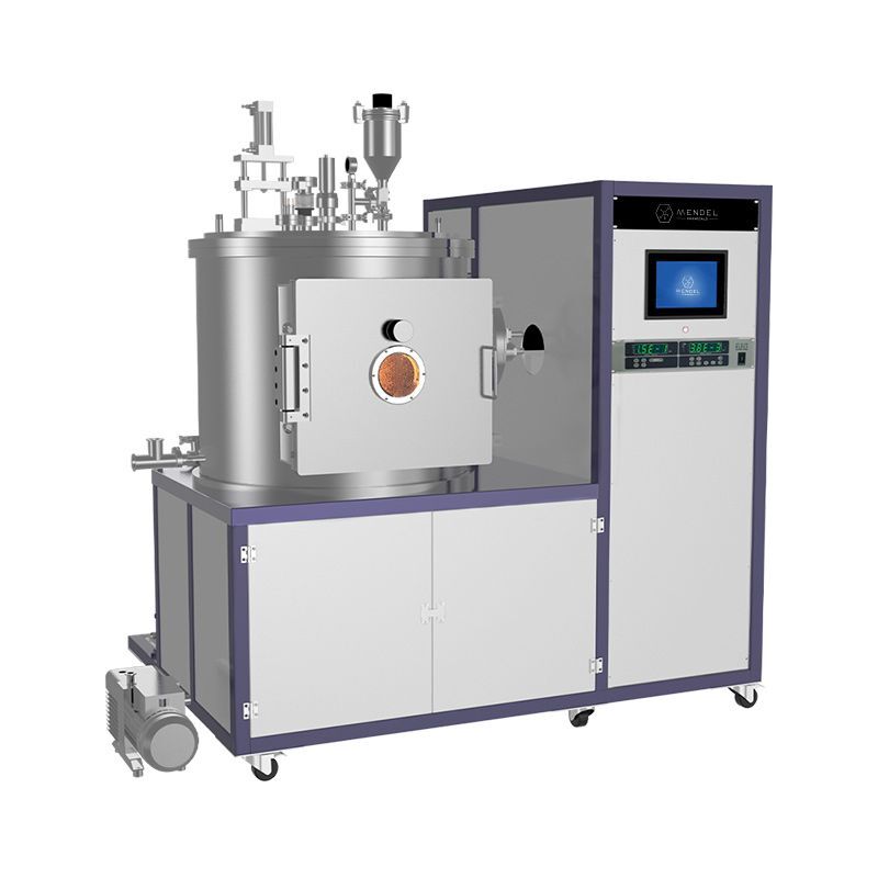 10kg Medium frequency vacuum induction melting furnace