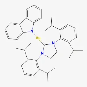 [Au(SIPr)(cbz)]